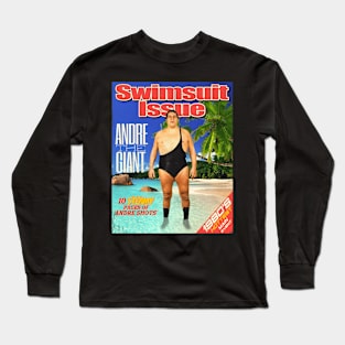 Andre The Giant Swimsuit Cover Long Sleeve T-Shirt